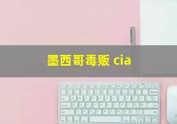 墨西哥毒贩 cia